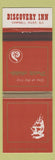 Matchbook Cover - Discovery Inn Campbell River BC