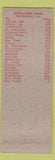 Matchbook Cover - Peters Sinclair oil gas Goodyear Tires Ringgold GA All Pals
