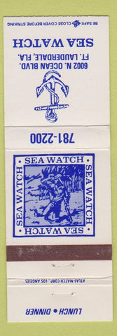 Matchbook Cover - Sea Watch Restaurant Fort Lauderdale FL