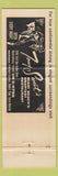 Matchbook Cover - Tony's Fish Market Key West Miami Beach Fort Lauderdale FL