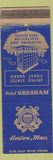 Matchbook Cover - United States Coast Guard Boston MA WORN