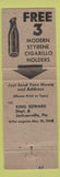 Matchbook Cover - King Edward Cigarillos Tobacco Cigars WEAR