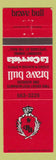 Matchbook Cover - Brave Bull Restaurant Fort Lauderdale FL