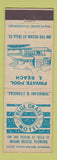 Matchbook Cover - Blue Grass Motel Miami Beach FL