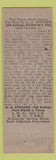 Matchbook Cover - Don Smith Texaco oil gas Fort Worth TX Our Heritage