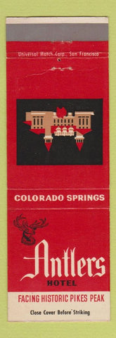 Matchbook Cover - Antlers Hotel Colorado Springs