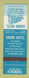 Matchbook Cover - Grand Hotel Yarmouth NS