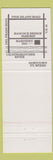 Matchbook Cover - Mariners Inn Fort Myers FL