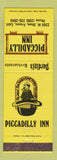 Matchbook Cover - Piccadilly Inn Fresno CA