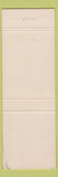 Matchbook Cover - Lyndon B Johnson Hubert Humphrey Presidential Election