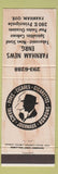 Matchbook Cover - Farnham News Tobacco Farnham QC