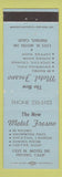 Matchbook Cover - Motel Fresno CA blue