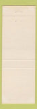 Matchbook Cover - Motel Fresno CA orange