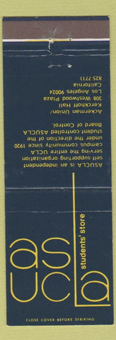Matchbook Cover - UCLA Bruins Los Angeles CA Ackerman Union Store