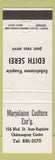 Matchbook Cover - Marjolaine Coiffure Chateauguay Centre QC