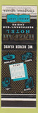 Matchbook Cover - Mizpah Hotel Casino Tonopah NV