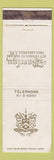 Matchbook Cover - Barclay Hotel Philadelphia PA WEAR