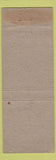 Matchbook Cover - The Warwick Philadelphia PA WORN