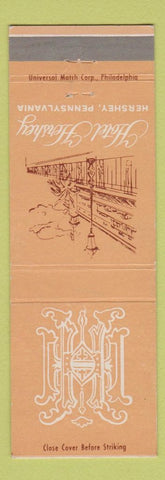 Matchbook Cover - Hotel Hershey PA peach