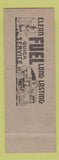 Matchbook Cover - Harry Leedom Coal Feed Mount Joy PA low phone Fresh Scent