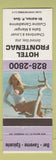 Matchbook Cover - Hotel Frontenac St Adrien QC pinup
