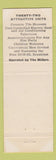 Matchbook Cover - Dun-El View Motel Dundee IL hillbilly drunk pig