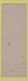 Matchbook Cover - Indiana Ordnance Works Military safety