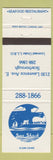Matchbook Cover - Sea Shack seafood Scarborough Toronto ON