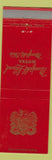 Matchbook Cover - Mansfield Leland Hotel Mansfield OH #2
