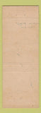 Matchbook Cover - Lisgar Hotel Selkirk MB WEAR