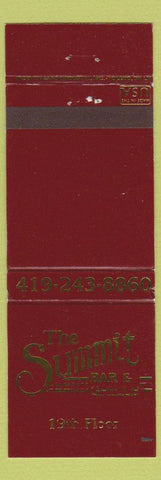 Matchbook Cover - Summit Bar Grille WEAR