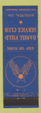 Matchbook Cover - Daniel Field Service Club Augusta GA