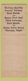 Matchbook Cover - Fleet Reserve Club Annapolis MD