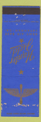 Matchbook Cover - Hunter Field Army Air Base Savannah GA WEAR