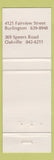 Matchbook Cover - Mei Foo Garden Chinese Food Oakville Burlington ON
