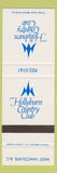 Matchbook Cover - Hollyburn Country Club West Vancouver BC