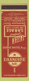 Matchbook Cover - Danmoore Hotel Portland OR