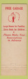 Matchbook Cover - Danmoore Hotel Portland OR