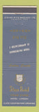 Matchbook Cover - Stan Reid Cigar Stand Hotel London ON
