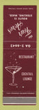 Matchbook Cover - Four Acres Restaurant Sterling MA
