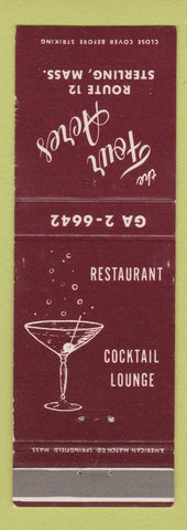 Matchbook Cover - Four Acres Restaurant Sterling MA