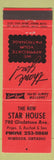 Matchbook Cover - New Star House Windsor ON WEAR