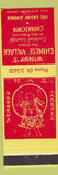 Matchbook Cover - Windy's Chinese Village Chinatown San Francisco CA