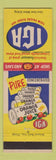 Matchbook Cover - IGA Grocery Frozen Orange Juice