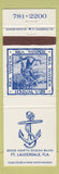 Matchbook Cover - Sea Watch restaurant Fort Lauderdale FL