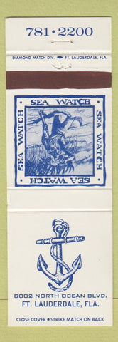 Matchbook Cover - Sea Watch restaurant Fort Lauderdale FL