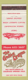 Matchbook Cover - Golden Dragon Chinese Restaurant Colorado Springs