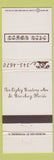 Matchbook Cover - Fish House St Petersburg FL