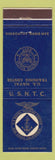 Matchbook Cover - US Naval Training Center San Diego CA