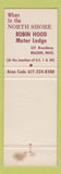 Matchbook Cover - Hotel 128 Dedham MA